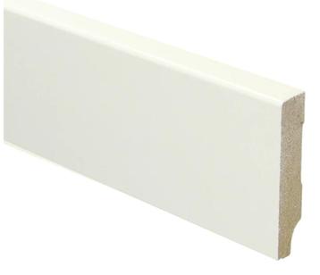 MDF plint V313 15x90x2440mm wit voorgelakt beschikbaar voor biedingen