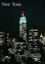 AMERIKA NEW YORK SKY-LINE BY NIGHT, Verzamelen, Ansichtkaarten | Buitenland, Ongelopen, Buiten Europa, Verzenden, 1980 tot heden