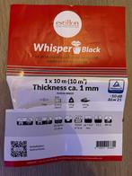 Ondervloer Whisper Black ruim 7,5 (vierkante) meter, Ophalen, 5 tot 10 m², Zo goed als nieuw, Kunststof
