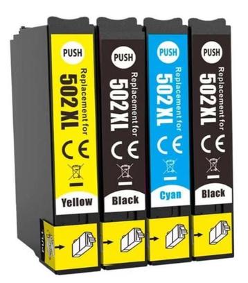 Inktcartridges 502XL voor Epson printers beschikbaar voor biedingen
