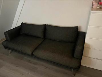 Comfortabele 2 zits bank Antraciet