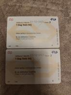 2 NS Dagkaart “1 Dag Trein Vrij” – geldig t/m 31-12-2025, Tickets en Kaartjes, Trein, Bus en Vliegtuig