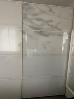 Ikea Pax Schuifdeuren Melkglas (2x 1.26m), Ophalen, 100 tot 150 cm, 200 cm of meer, Glas