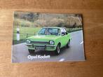 Opel Kadett Brochure - type C, Boeken, Ophalen of Verzenden, Zo goed als nieuw, Opel