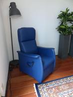LEDEREN ELEKTRISCHE RELAX-FAUTEUIL, Huis en Inrichting, Fauteuils, Ophalen of Verzenden, Zo goed als nieuw, 75 tot 100 cm, Past in vele interieurs