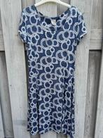 FOS Amsterdam blauwe jurk met witte stippenprint, maat S, Blauw, Fos Amsterdam, Ophalen of Verzenden, Zo goed als nieuw