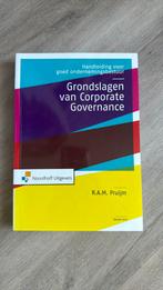 R.A.M. Pruijm - Grondslagen van corporate governance, Ophalen of Verzenden, Zo goed als nieuw, R.A.M. Pruijm