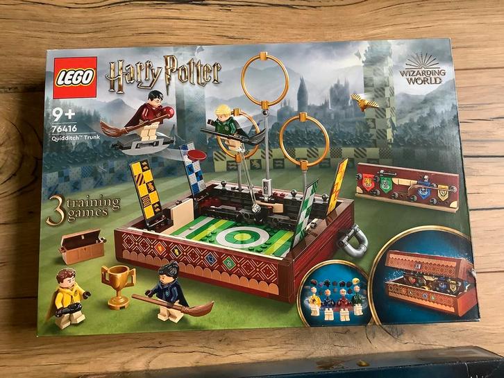 LEGO Harry Potter Zwerkbal hutkoffer Spelletjes Set 76416, Kinderen en Baby's, Speelgoed | Duplo en Lego, Nieuw, Lego, Complete set