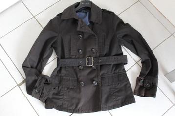trenchcoat tussenjas ban SISLEY nwp 119,- mt 34 XS beschikbaar voor biedingen