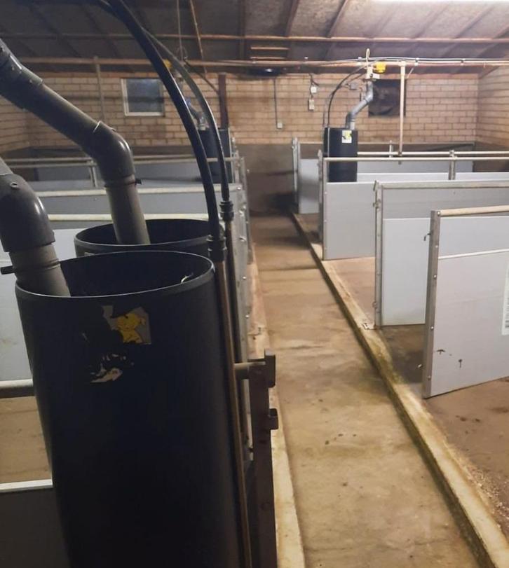 Hekwerk kunststof met RVS - hokafscheiding - stalinrichting, Dieren en Toebehoren, Overige Dieren-accessoires, Zo goed als nieuw