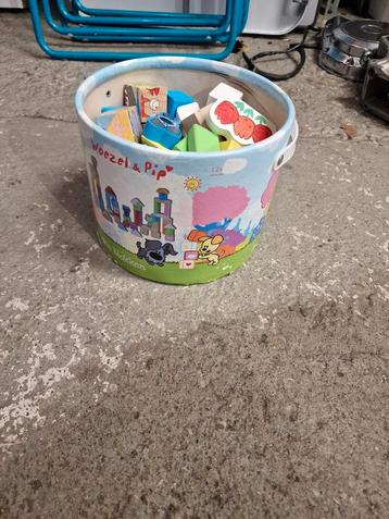 Woezel en Pip Houten Blokken beschikbaar voor biedingen