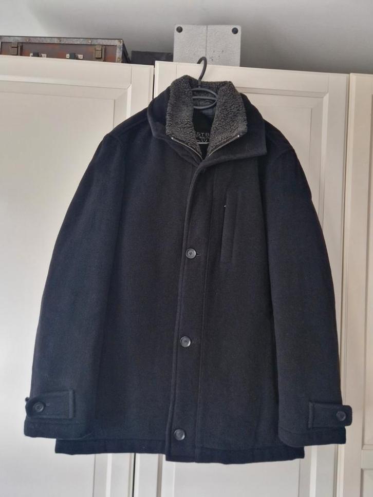 Winterjas/mantel/coat 'Westbury' heren maat M zwart, Kleding | Heren, Jassen | Winter, Zo goed als nieuw, Maat 48/50 (M), Zwart