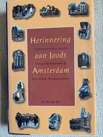 Herinnering aan Joods Amsterdam, Ophalen of Verzenden, 20e eeuw of later, Zo goed als nieuw