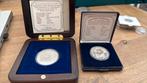 5 euro zilver 2003 10 euro zilver 2004, Koningin Beatrix, Zilver, Euro's, Ophalen of Verzenden