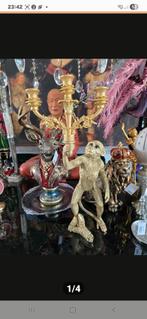 Schitterende goudkleurige kandelaar
60 cm hoog, Ophalen of Verzenden, Nieuw, Metaal, 50 tot 75 cm