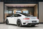 Porsche 911 3.8 Turbo S|PCCB|PDLS+|18-weg|Carbon|achterasbes, Auto's, Automaat, Gebruikt, 4 stoelen, Wit