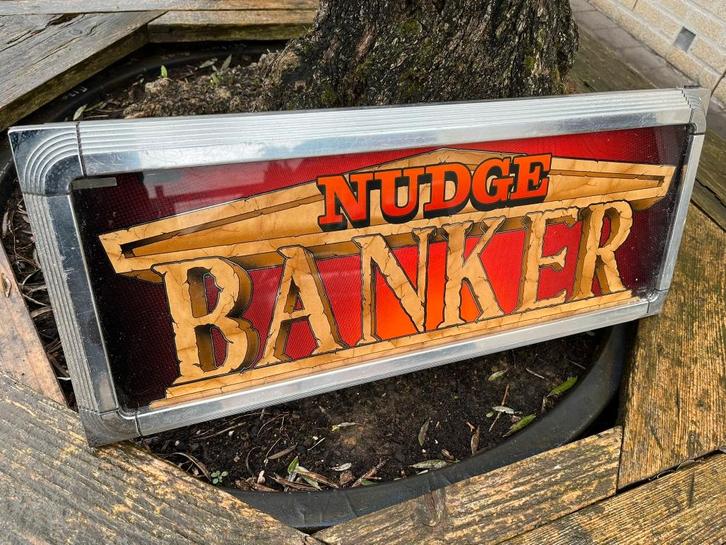 mancave lichtbak Nudge Banker, Huis en Inrichting, Barren, Gebruikt, Ophalen