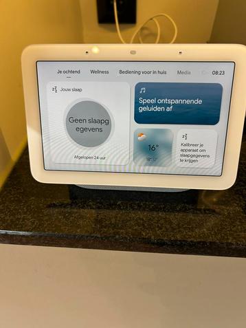 Google Nest Hub - Slimme Speaker met Scherm beschikbaar voor biedingen