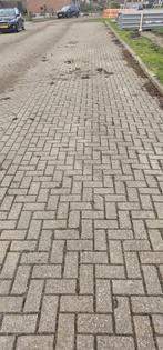 gebruikte beton klinker bkk grijs, Tuin en Terras, Tegels en Klinkers, Ophalen of Verzenden, Gebruikt, Beton, Klinkers