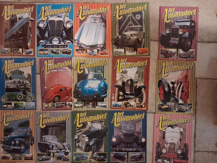 Collectie 'Het Automobiel' Tijdschriften B, Boeken, Auto's | Folders en Tijdschriften, Gelezen, Algemeen, Ophalen of Verzenden