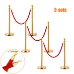 Afzetpalen set van 3 - Vip decoratie - Afzetlint - Decoratie, Kouwehoek 1b, Cave & Garden, Nieuw, Ophalen of Verzenden