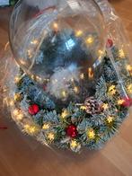 Grote krans met bokaal in midden en verlichting, Diversen, Kerst, Ophalen, Nieuw