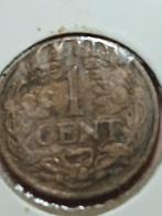 Cent 1924, Ophalen of Verzenden, Koningin Wilhelmina, 1 cent, Losse munt