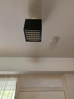 retro vintage hal lamp plafonniere, Ophalen of Verzenden, Gebruikt, Metaal
