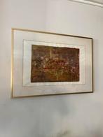 Abstract schilderij - dateerd uit 1978, Ophalen of Verzenden