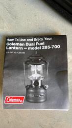 Coleman benzine lamp, Caravans en Kamperen, Kampeeraccessoires, Ophalen of Verzenden, Zo goed als nieuw