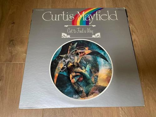 Curtis Mayfield- Got To Find A Way, Cd's en Dvd's, Vinyl | R&B en Soul, Zo goed als nieuw, Soul of Nu Soul, 1960 tot 1980, 12 inch