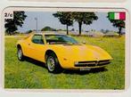 Kw433 autokaartje Maserati, Verzenden, Zo goed als nieuw, Auto's
