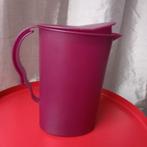 Limonadekan Tupperware 2,1 liter, Ophalen of Verzenden, Zo goed als nieuw, Paars, Beker of Kan