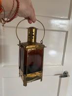 Vintage Reuge muziekdoos : fles in messing omhulsel, Ophalen of Verzenden