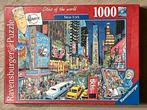 Ravensburger fleroux puzzel New York, 925 stukjes, Ophalen of Verzenden, 500 t/m 1500 stukjes, Zo goed als nieuw, Legpuzzel