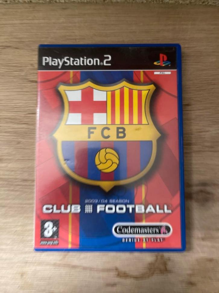 FC Barcelona 2003/04 PS2 - Nieuwstaat CIB!, Spelcomputers en Games, Games | Sony PlayStation 2, Nieuw, Sport, 1 speler, Vanaf 3 jaar