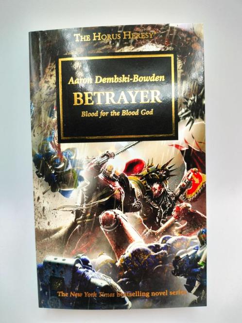 Betrayer, Horus Heresy #24, Warhammer 40k, mmpb, Hobby en Vrije tijd, Wargaming, Zo goed als nieuw, Warhammer 40000, Boek of Catalogus