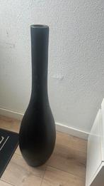 Vaas, Huis en Inrichting, Zwart, Ophalen of Verzenden, 75 cm of meer, Glas