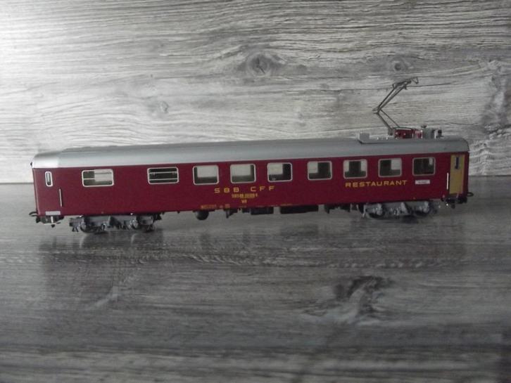 marklin 4068 restaurantrijtuig, Hobby en Vrije tijd, Modeltreinen | H0, Zo goed als nieuw, Wagon, Wisselstroom, Märklin, Analoog