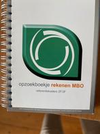 Opzoekboekje Rekenen VO/MBO, voorbereiding rekenexamen, Boeken, Verzenden, Nieuw