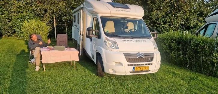 Giottiline Windy W58 – 2012 –lengte Queensbed + Hefbed, Caravans en Kamperen, Campers, Particulier, Ophalen