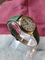 Lasita Gold Plate Quartz Horloge - Nieuwe Batterij, Ophalen of Verzenden, Zo goed als nieuw