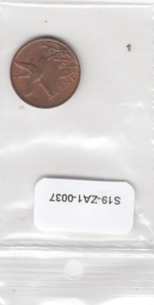 S19-ZA1-0037 Trinidad en Tobago 1 cent 1986  KM# 29 XF, Postzegels en Munten, Munten | Amerika, Zuid-Amerika, Verzenden