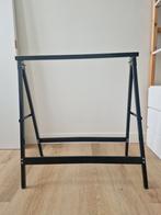 Zwart metalen schraag, Ophalen, Gebruikt, 50 tot 100 cm, 50 tot 100 cm