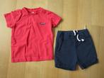 Zomerset maat 74 - blauw + rood, Kinderen en Baby's, Babykleding | Maat 74, Zeeman + Babyclub, Ophalen of Verzenden, Zo goed als nieuw