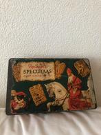 Oud Verkade Sinterklaas speculaas blik, Verzenden, Zo goed als nieuw, Koek(jes), Verkade