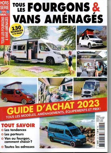 Tijdschriften uit de serie TOUS LES FOURGONS & VANS AMÉNAGÉS beschikbaar voor biedingen