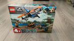 LEGO Jurassic World 75942 Velociraptor Biplane Rescue Missio, Ophalen of Verzenden, Gebruikt, Complete set, Lego