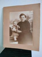 Foto op karton — Dullaert-Bianchi, Amersfoort (12-02-1924), Ophalen of Verzenden, Voor 1940, Gebruikt, Overige onderwerpen