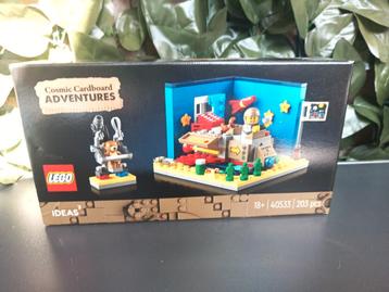 Aangeboden Lego Ideas 40533 Cosmic Cardboard Adventures beschikbaar voor biedingen